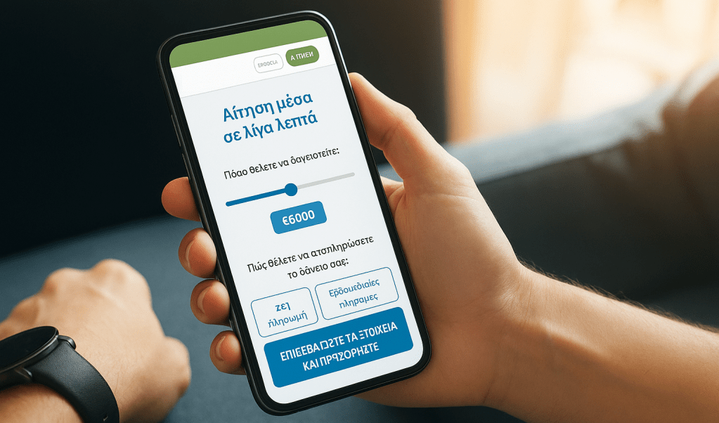 επείγον προσωπικό δάνειο